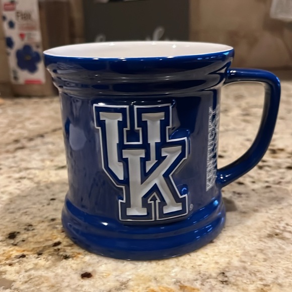 UK University of Kentucky Coffee Cup Blue Mug - Picture 3 of 9